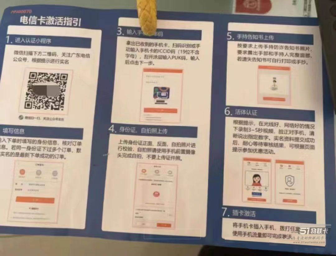 流量卡激活攻略来了！流量卡小白进，附详图！-1